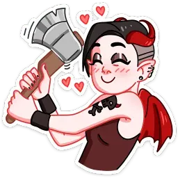 Деймония sticker 7