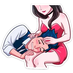 Дьявол и Дьяволица sticker 5