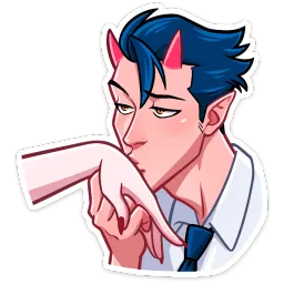 Дьявол и Дьяволица sticker 7