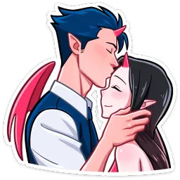 Дьявол и Дьяволица sticker 8