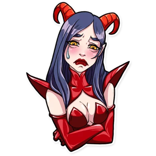 DEVIL family by @fStikBot sticker 8