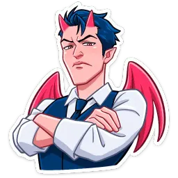 Дьявол sticker 7