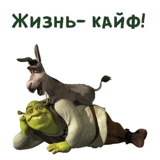 SHREK sticker 101