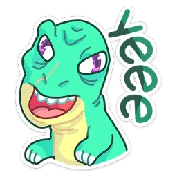 Тиранозавр Дино sticker 7