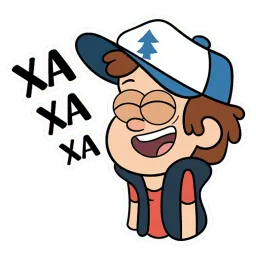 Диппер из Гравити Фолз :: @stickroom sticker 5