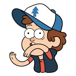 Диппер из Гравити Фолз :: @stickroom sticker 8