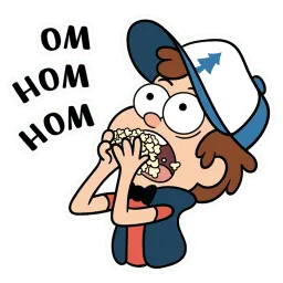 Диппер из Гравити Фолз :: @stickroom sticker 10