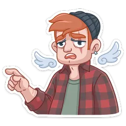 Разочарованный Амур Telegram sticker pack