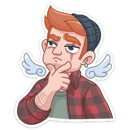 Разочарованный Амур sticker 2