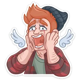 Разочарованный Амур sticker 11