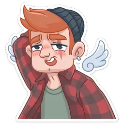 Разочарованный Амур sticker 3