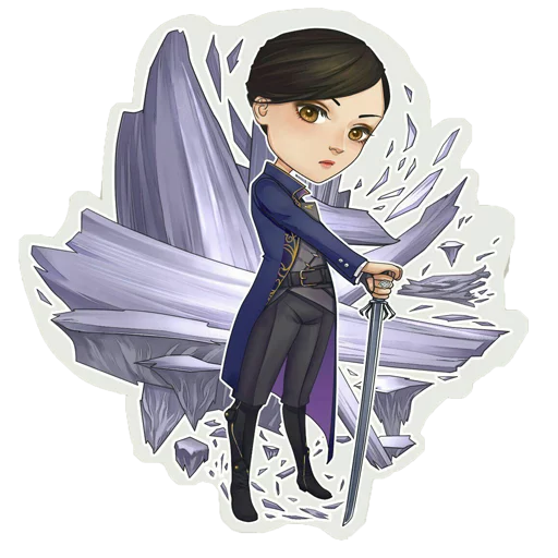 Dishonored sticker 19