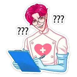 Доктор Валентайн sticker 4