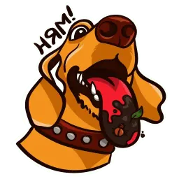 Такса Рича Telegram sticker pack