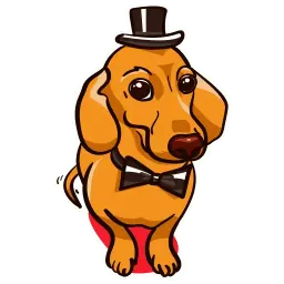 Такса Рича sticker 7