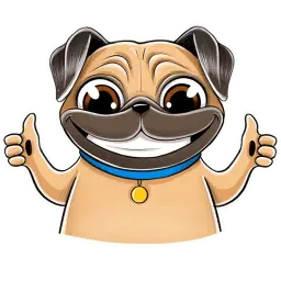 Мопс sticker 6