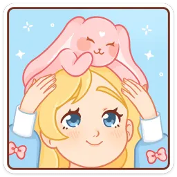 Долли sticker 4