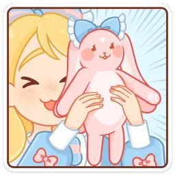 Долли sticker 5
