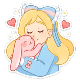 Долли sticker 6