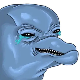 Dolphin alcoholic @dailyponer sticker 10