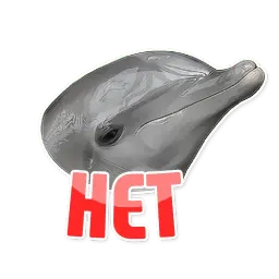 Дельфин под спайсом sticker 2