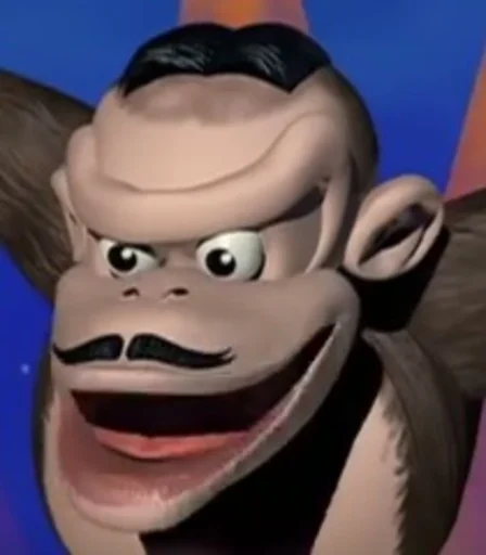 Donkey Kong country sticker 10