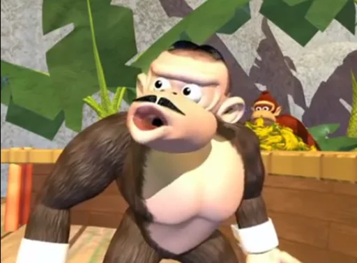 Donkey Kong country sticker 3