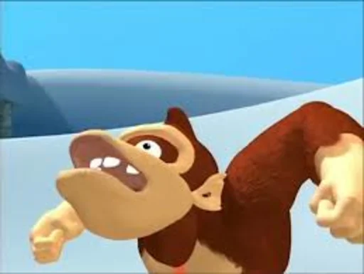 Donkey Kong country sticker 4