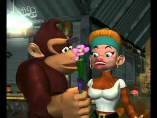 Donkey Kong country sticker 5