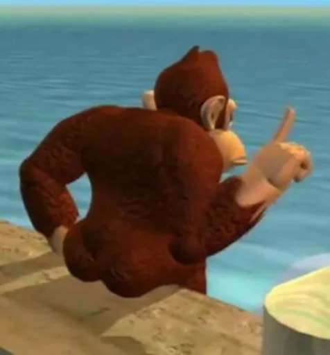 Donkey Kong country sticker 8