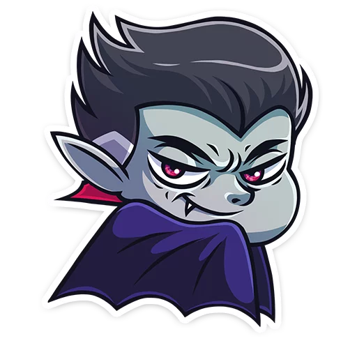 Count Dracula :: @TgSticker sticker 2