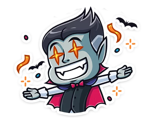 Count Dracula :: @TgSticker sticker 12
