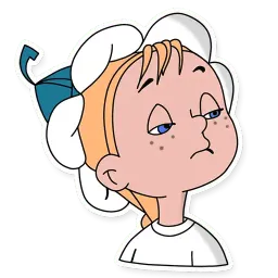 Dunno sticker 2