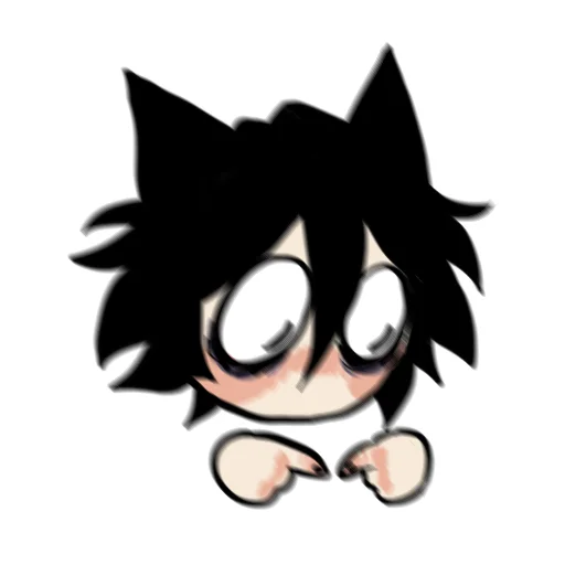 Edgy catboy sticker 11