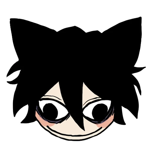 Edgy catboy sticker 5