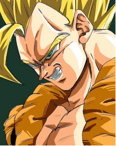 Gogeta sticker 11