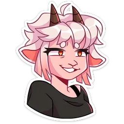 Эйко Олеся Аккерман Telegram sticker pack