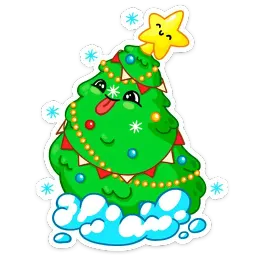 Ёлочка Иголочка :: @stickroom sticker 3