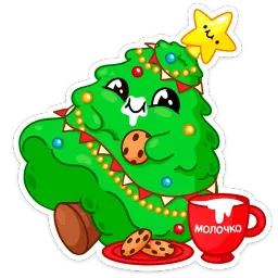 Ёлочка Иголочка :: @stickroom sticker 9