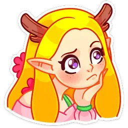Элла Telegram sticker pack