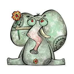 Слон sticker 2