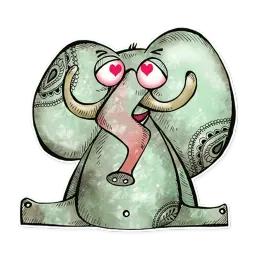 Слон sticker 5