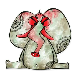 Слон sticker 9