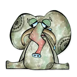 Слон sticker 10
