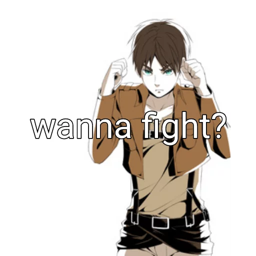 Eren jeager "AradRastegar" sticker 12