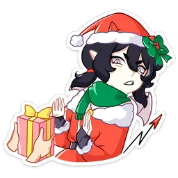 Новогодняя Ивэлтин Карина Островская sticker 2