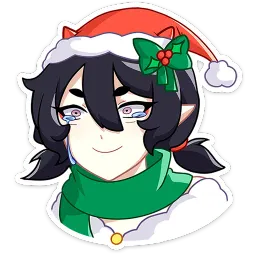 Новогодняя Ивэлтин Карина Островская sticker 5