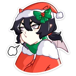 Новогодняя Ивэлтин Карина Островская sticker 9