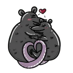 Крыса sticker 7