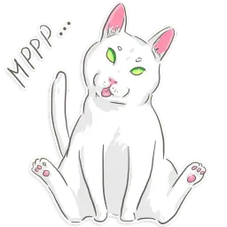 Кот Шикааарный sticker 3